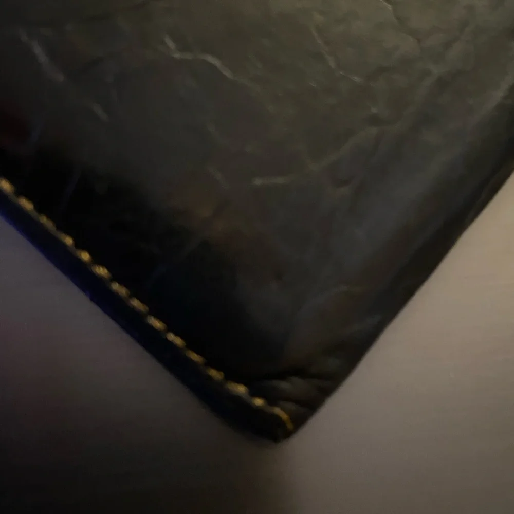 YSL Distressed Leather Chain Wallet - Authentic - Picture 3 of 10